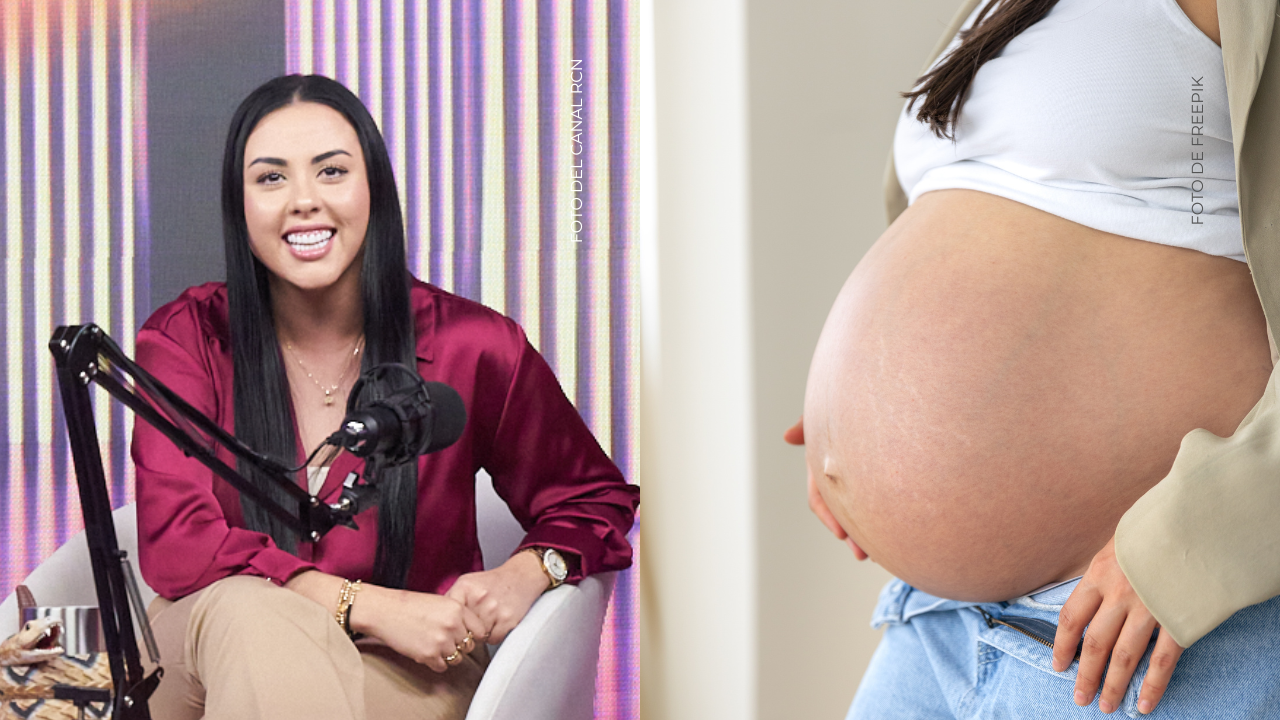 Juliana Calderón llamó la atención al presentar al "hermanito" de su bebé