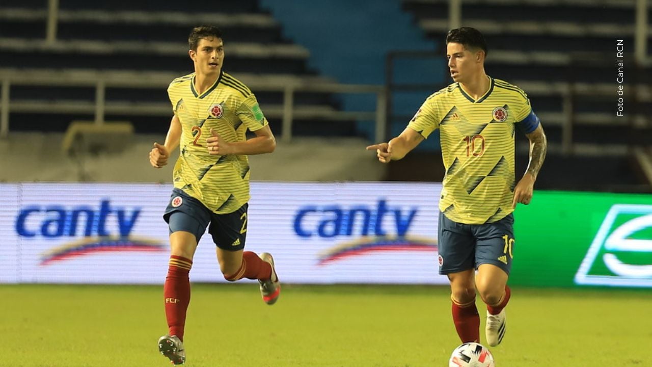James Rodríguez y Luis Díaz son los referentes de la Selección Colombia.