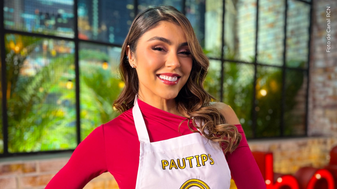 Pautips posando a la cámara en MasterChef Celebrity.