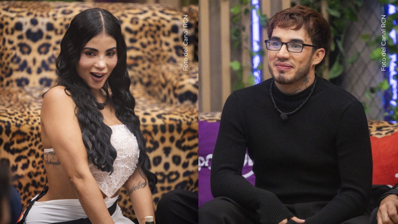 Karina García y Valentino Lázaro