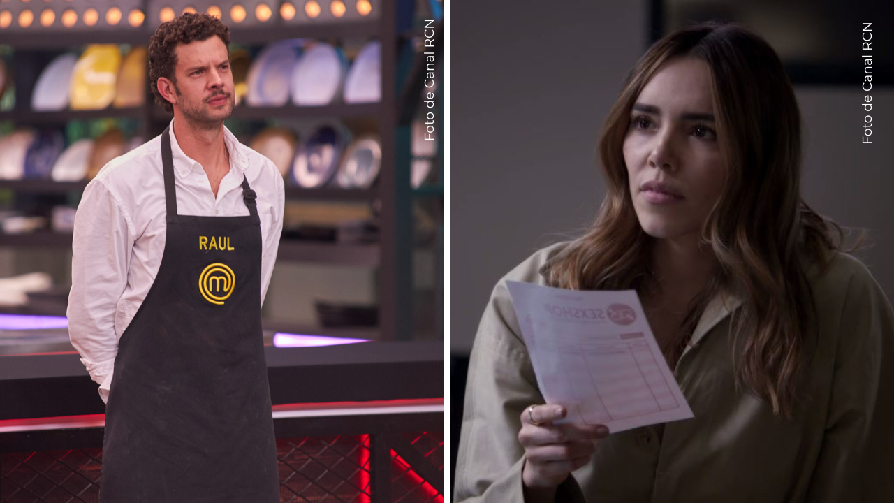 Raúl Ocampo en MasterChef Celebrity - Alejandra Villafañe en La Nieta Elegida.
