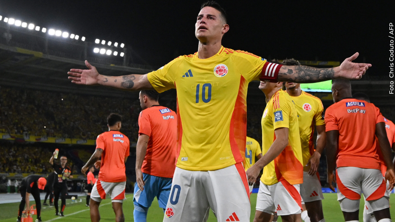 James Rodríguez no vestiría la misma camiseta que sus compañeros y este es el motivo