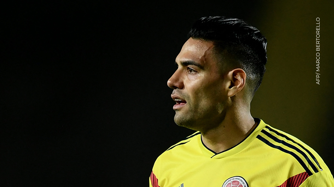 La reacción de Falcao al gol de Colombia que conmovió a la hinchada