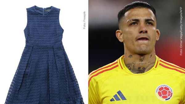 Así es el llamativo vestido inspirado en la camiseta de la Selección Colombia que lució una reconocida cantante Así es el llamativo vestido inspirado en la camiseta de la Selección Colombia que lució una reconocida cantante