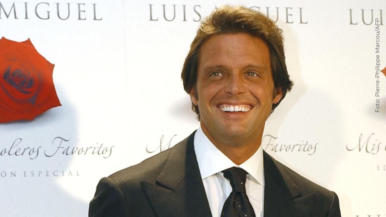 Luis Miguel en la presentación de su último disco, "Mis boleros favoritos"