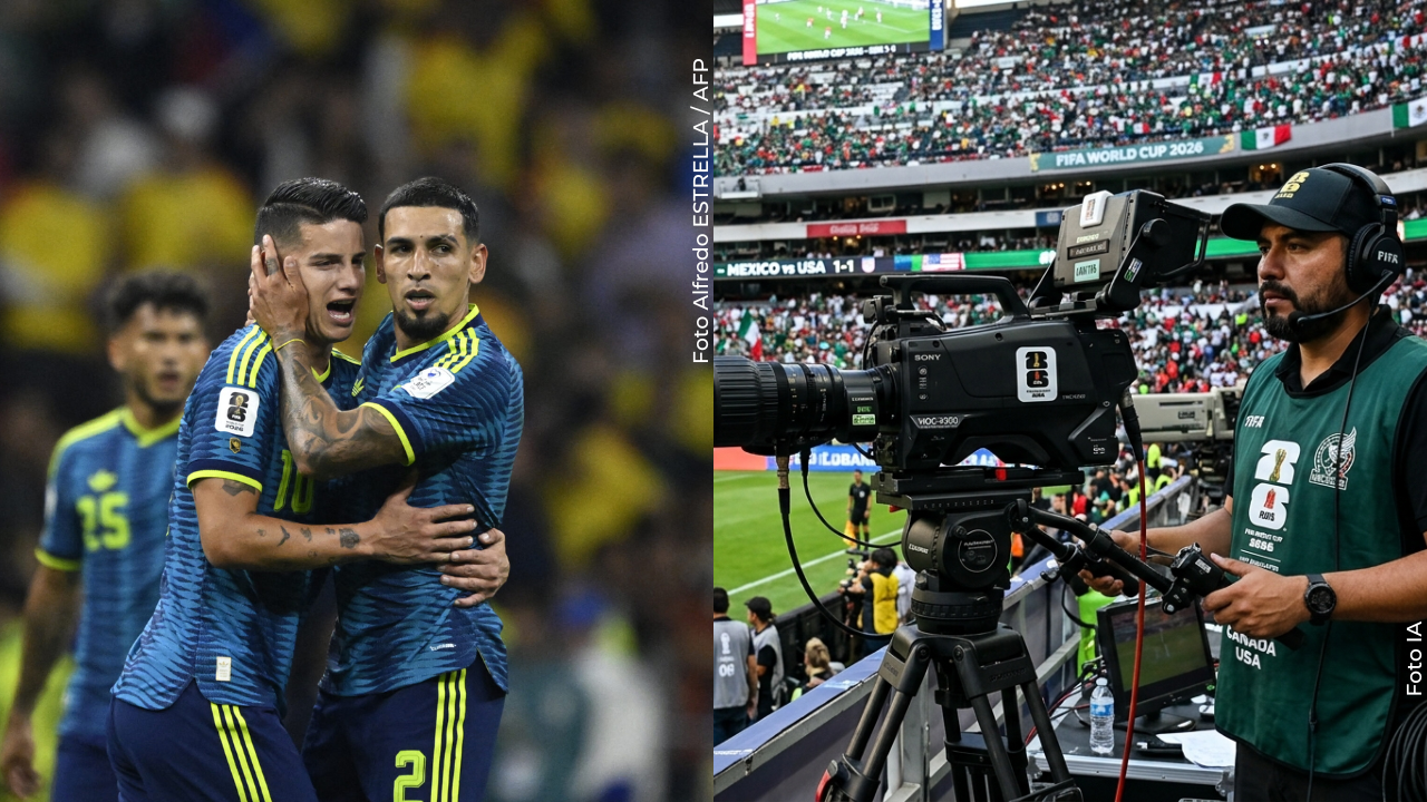Camarógrafo lesionado en el Colombia vs. Uzbekistán reaparece y muestra el inesperado regalo que recibió tras la caída