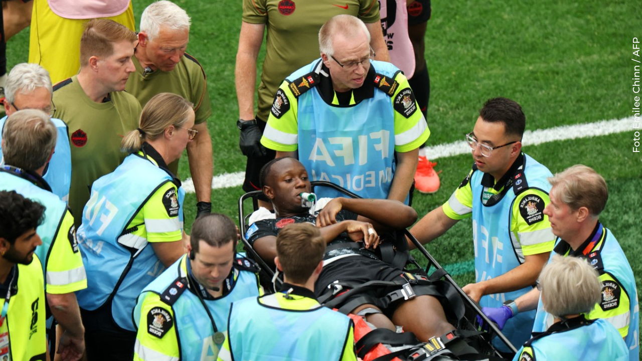 Ismael Koné sufrió una impactante lesión en el Mundial 2026