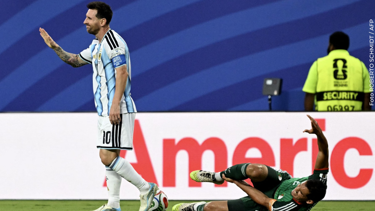 La selección de Argelia se quejó ante la FIFA por una acción de Messi