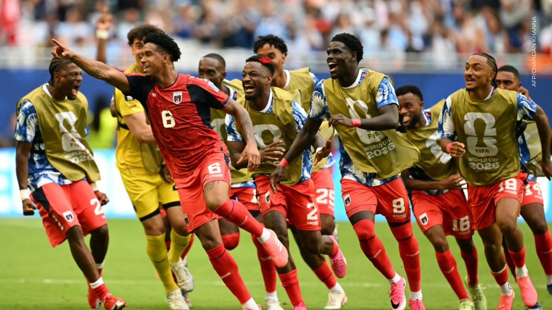 Partido de Uruguay contra Cabo Verde en el Mundial