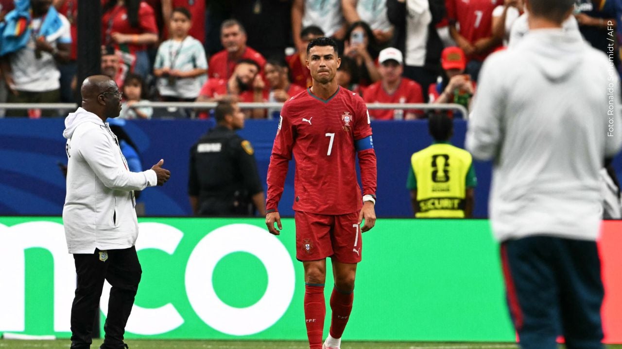Cristiano Ronaldo evitó responder una pregunta sobre Messi tras la victoria de Portugal
