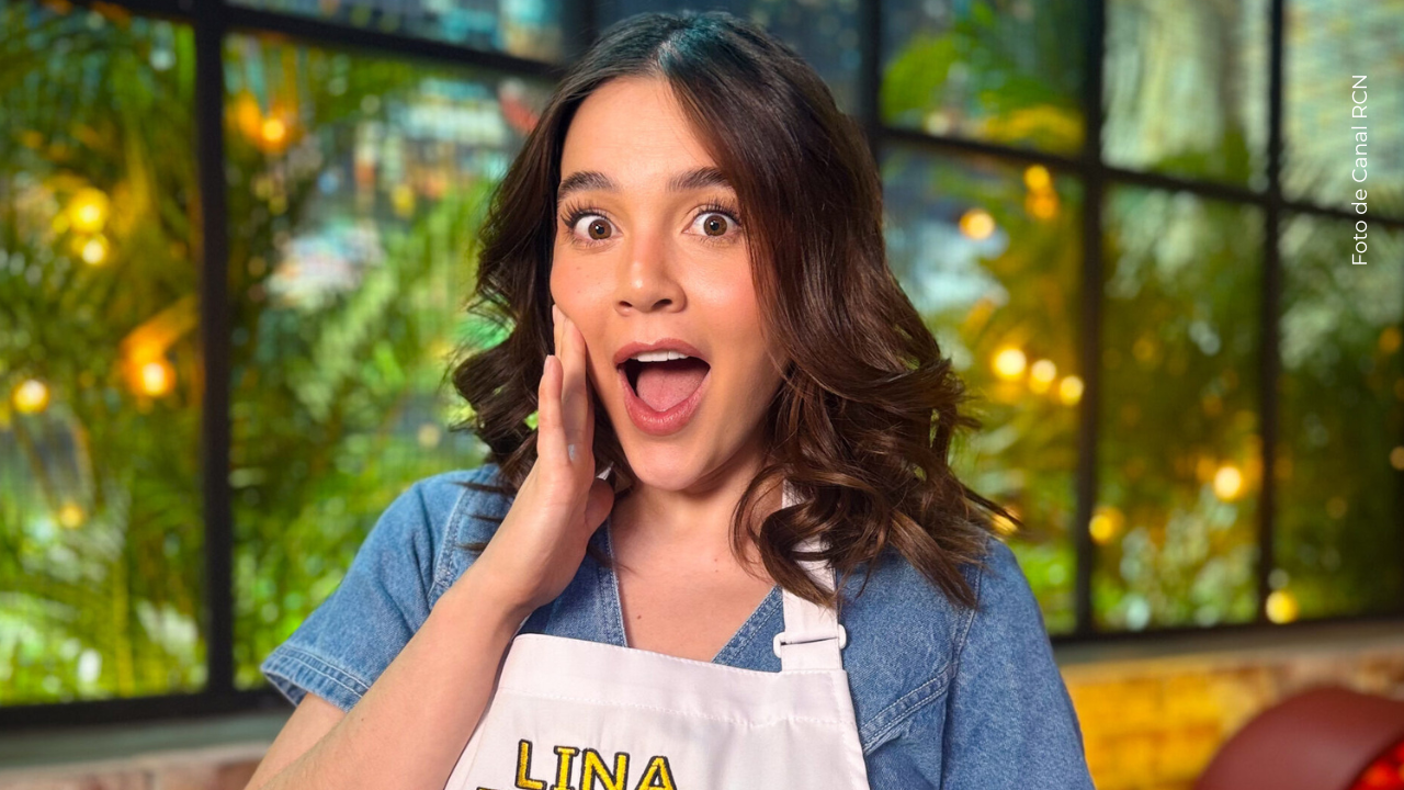 Lina Tejeiro en MasterChef Celebrity.