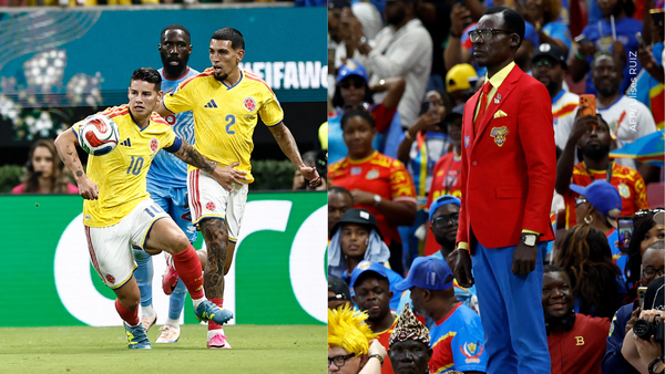 Él es el misterioso hombre que permaneció inmóvil durante el partido de Colombia vs. Congo: esta es la razón