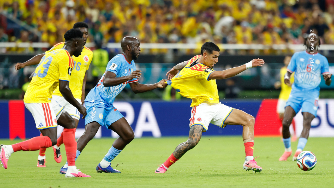El gesto de los colombianos con un hincha del Congo que está conmoviendo las redes