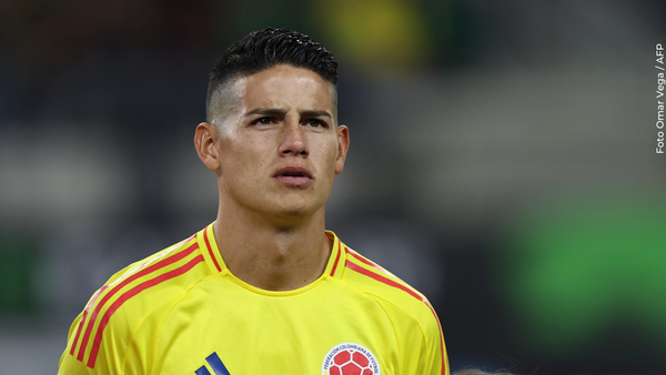 Captan la reacción de James Rodríguez tras ser sustituido ante RD del Congo: ¿se molestó?