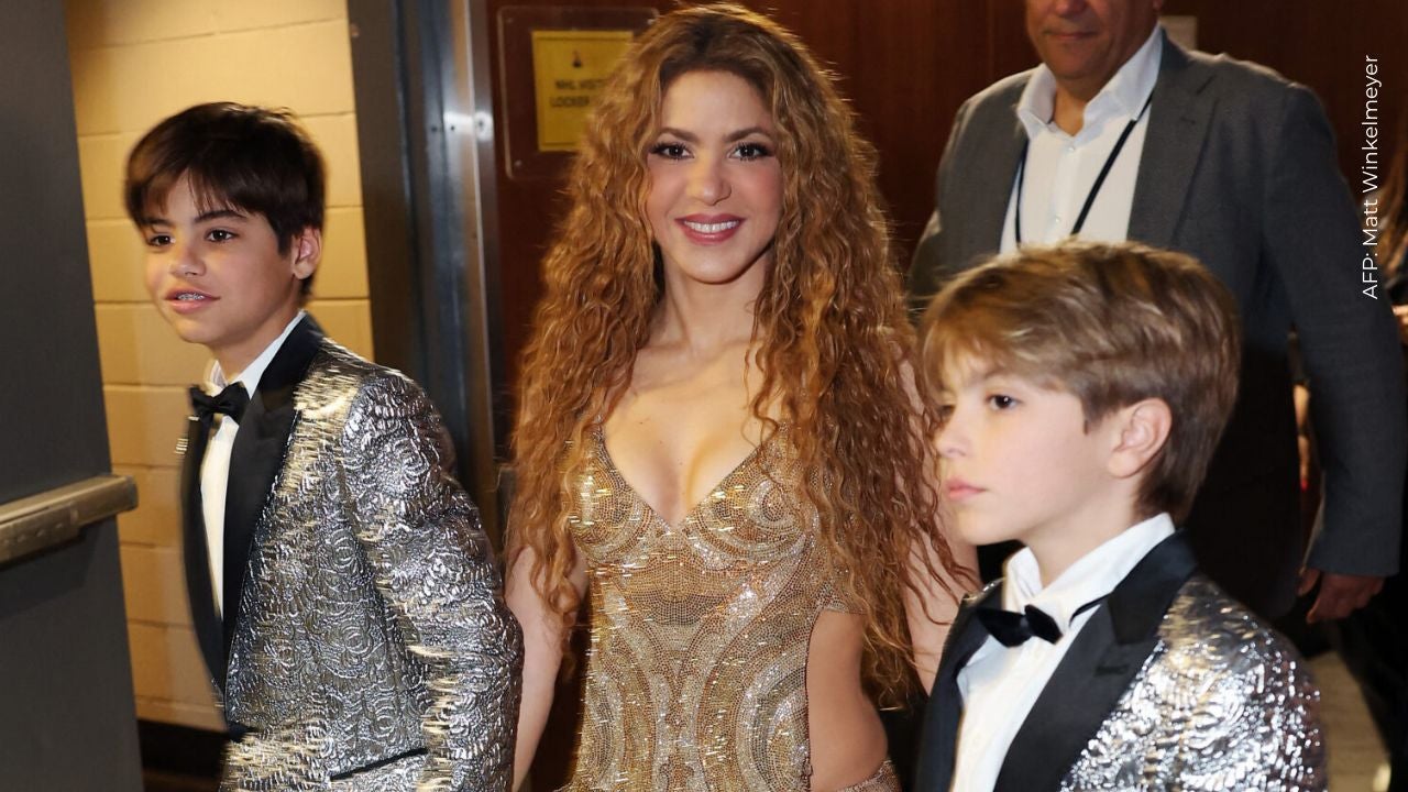 shakira con su hijo milan