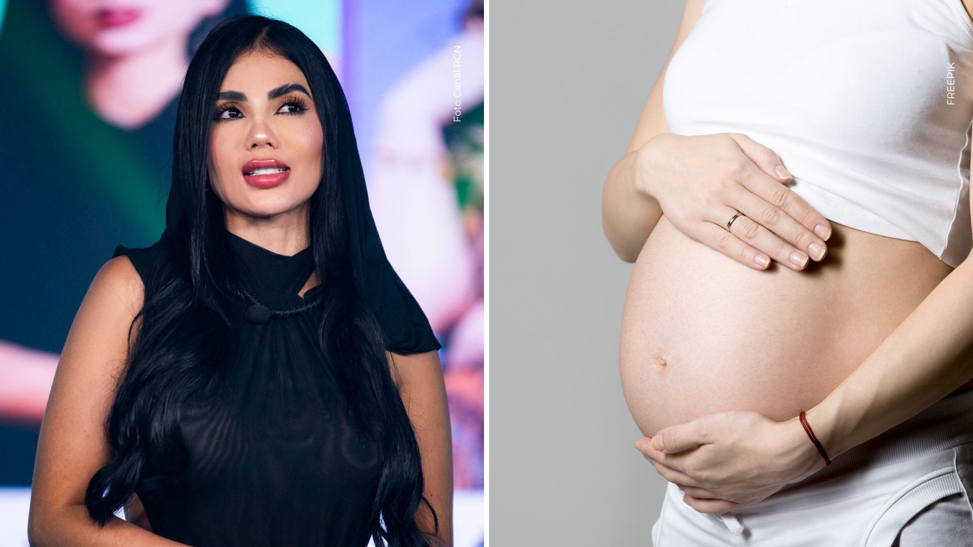 Embarazo de Karina García
