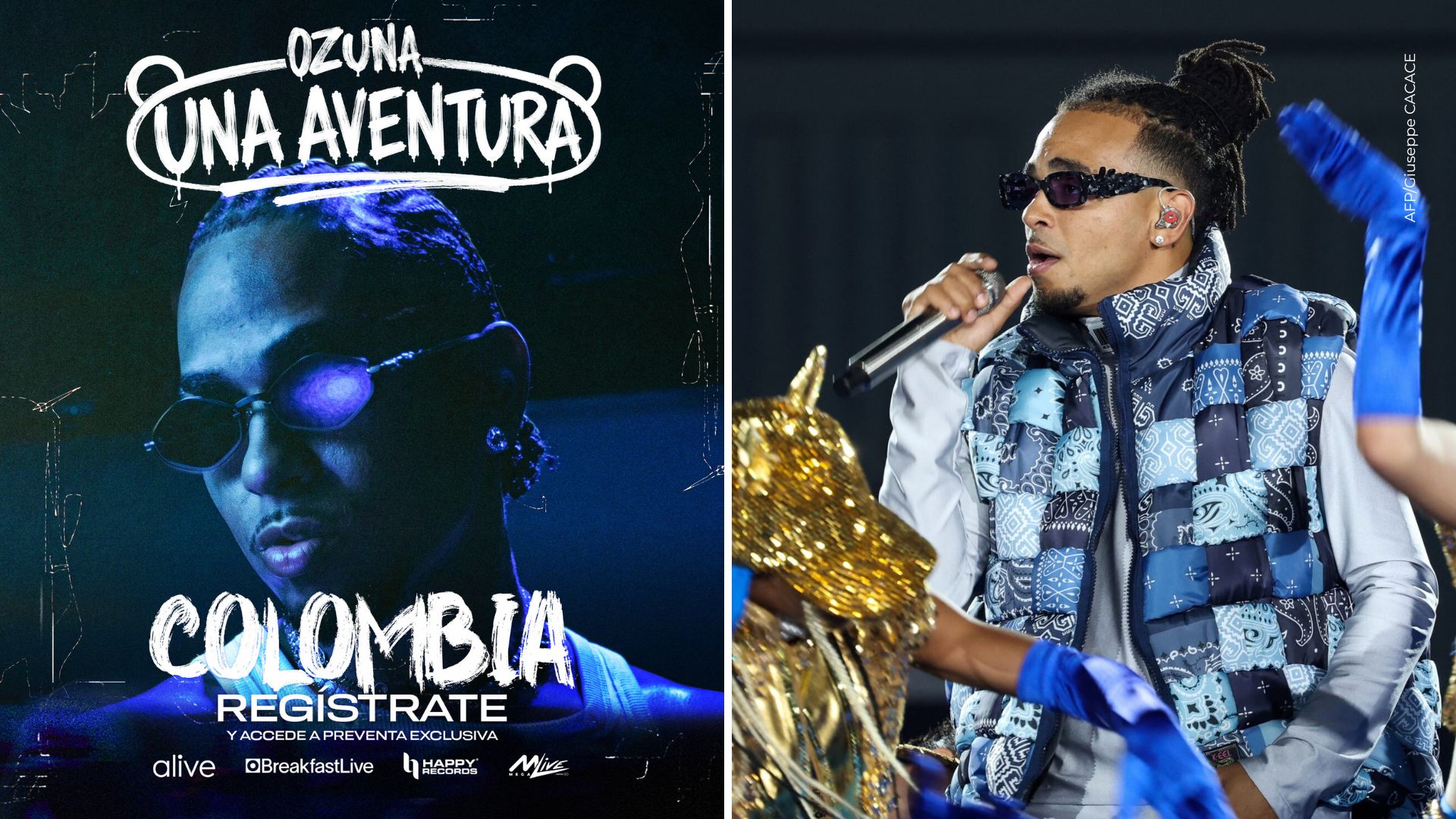 Ozuna conciertos en Colombia