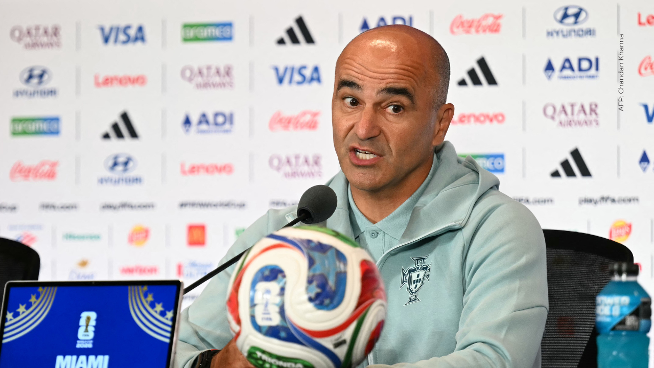 Roberto Martínez, director técnico de Portugal se volvió a pronunciar tras el partido con Colombia