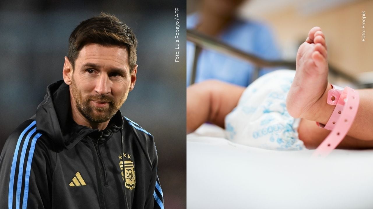 Messia el particular nombre que le colocaron a una bebé en honor a Messi