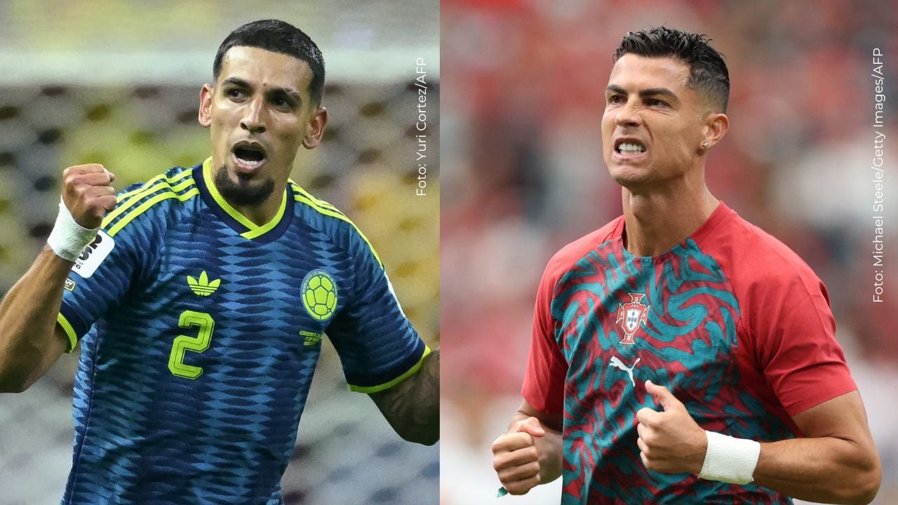 Daniel Muñoz y Cristiano Ronaldo