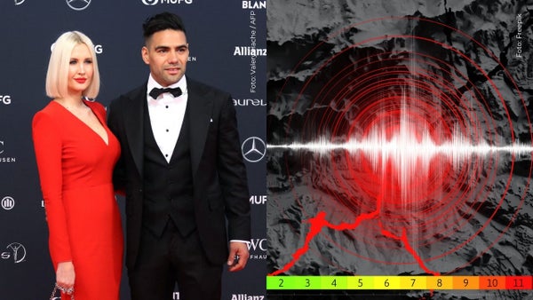Esposa de Falcao envió un mensaje al futbolista que perdió a su esposa en los terremotos de Venezuela