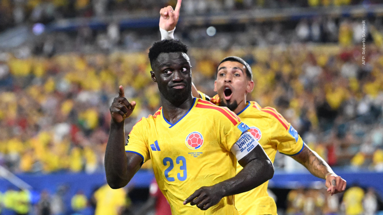 Dávinson Sánchez reveló en pleno video cuánto calza tras su gol anulado con Portugal: esto dijo