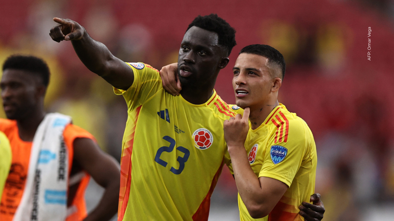 Dávinson Sánchez reveló en pleno video cuánto calza tras su gol anulado con Portugal: esto dijo
