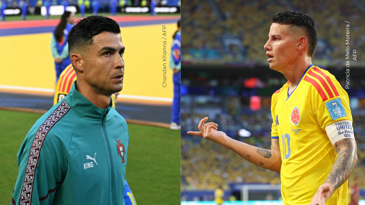 Cristiano Ronaldo, James Rodríguez