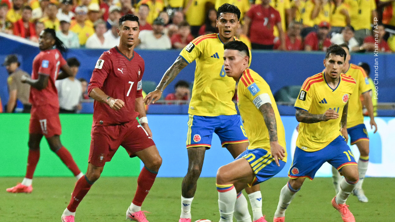 Partido Colombia vs. Portugal