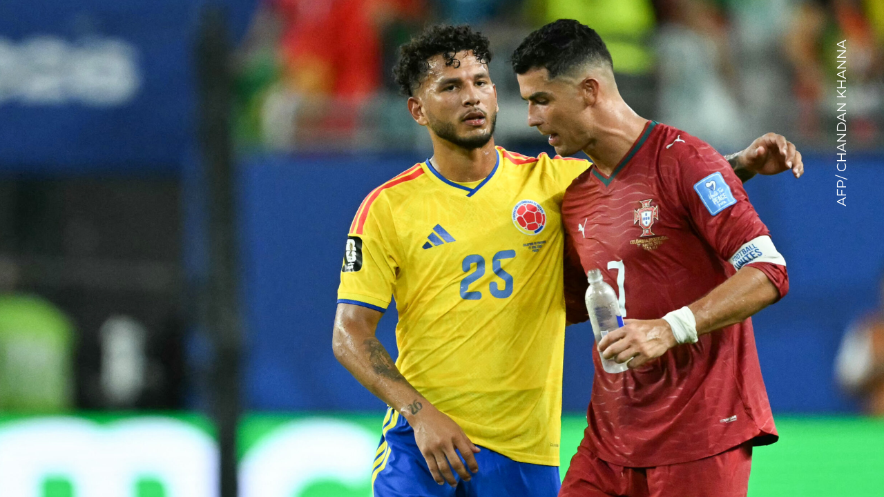 Cristiano Ronaldo rompió el silencio sobre Colombia tras el empate en el Mundial