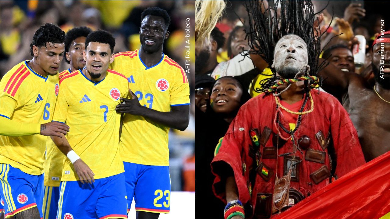Colombia versus chaman de ghana en el mundial 2026