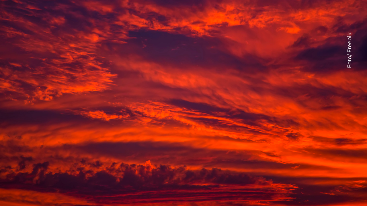 Jhorman Toloza aseguró que el cielo rojo en Venezuela ya estaba escrito en la Biblia