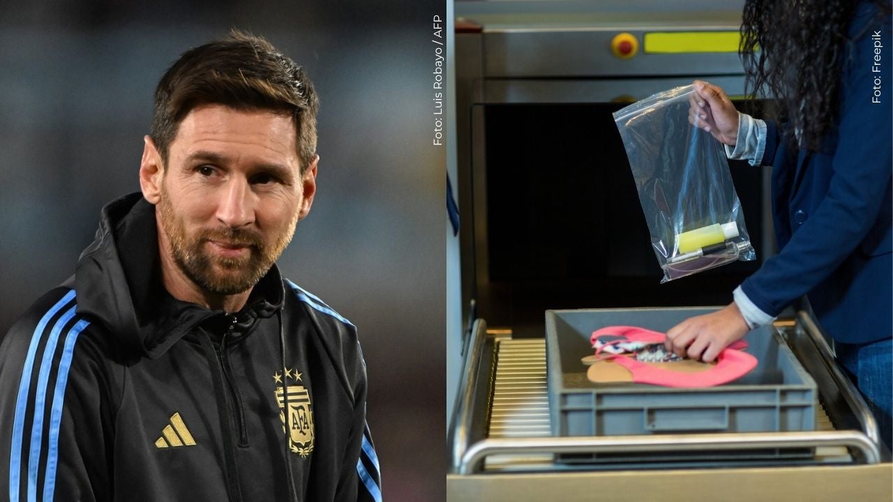 Lionel Messi fue sometido a un inesperado cacheo al llegar a Miami.