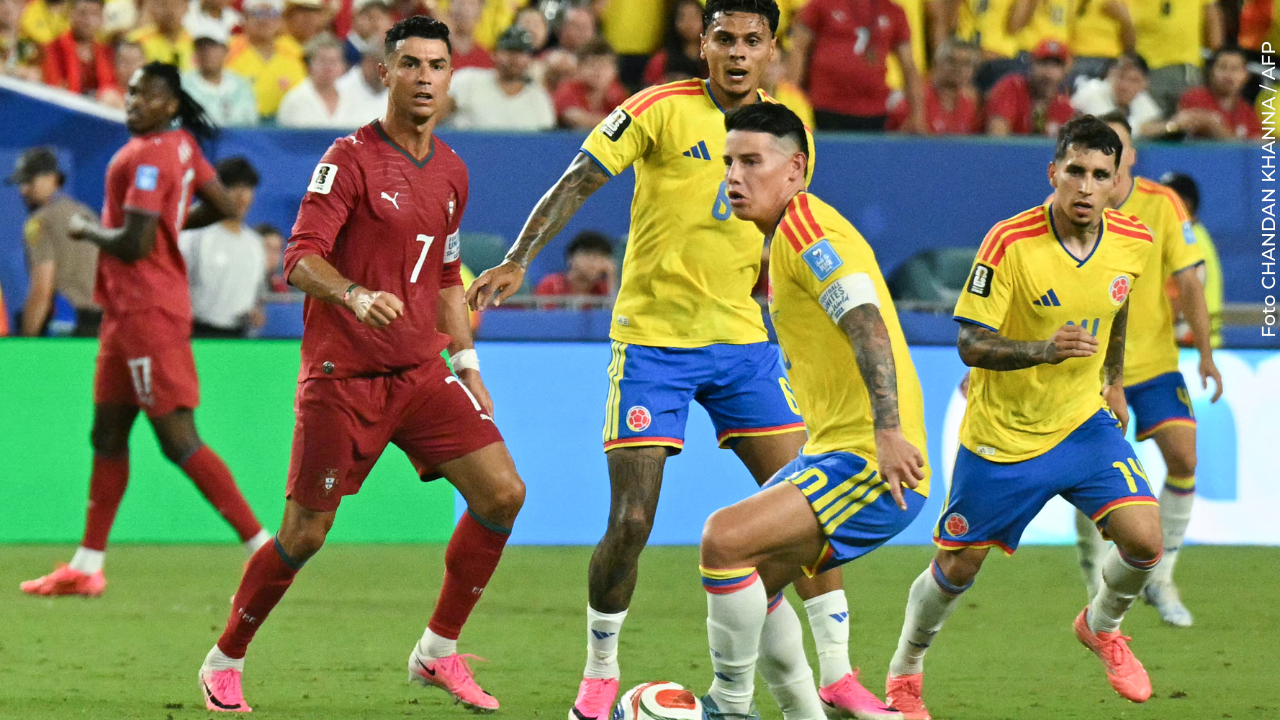James Rodríguez protagonizó un emotivo momento con la hinchada colombiana antes del partido contra Ghana