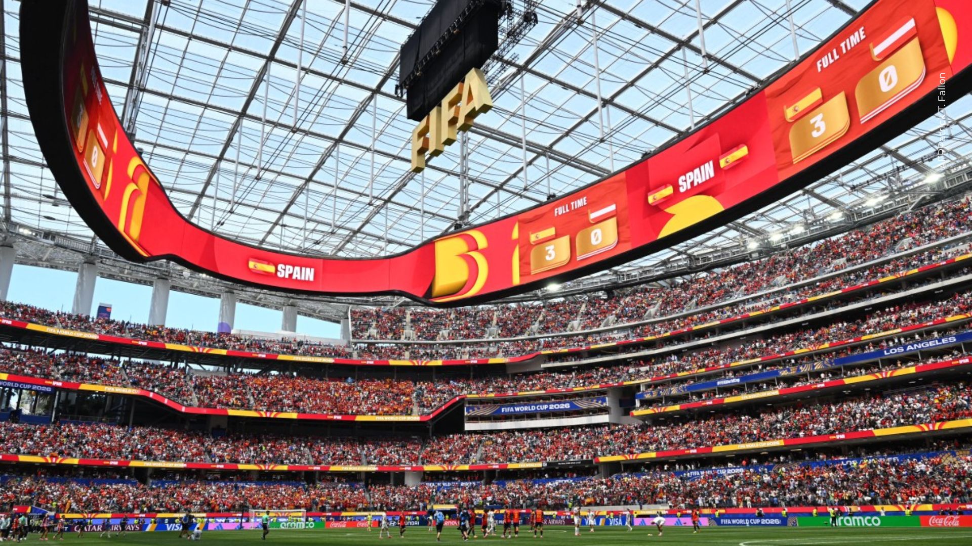 Rosalía fue captada en el Mundial 2026
