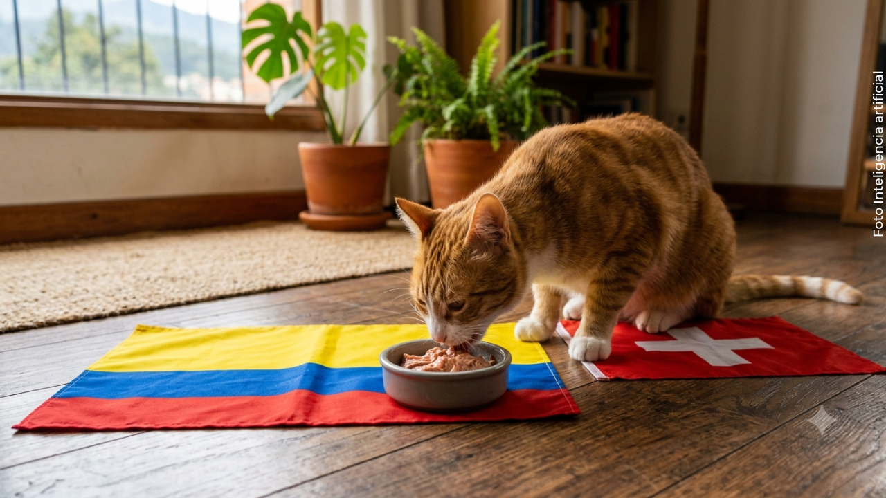 Oracle, el gato, predijo que Colombia ganaría el partido contra Suiza