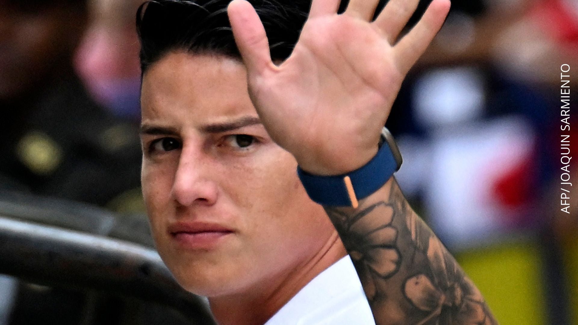 James Rodríguez extendió la invitación para que quienes puedan se solidaricen con Venezuela