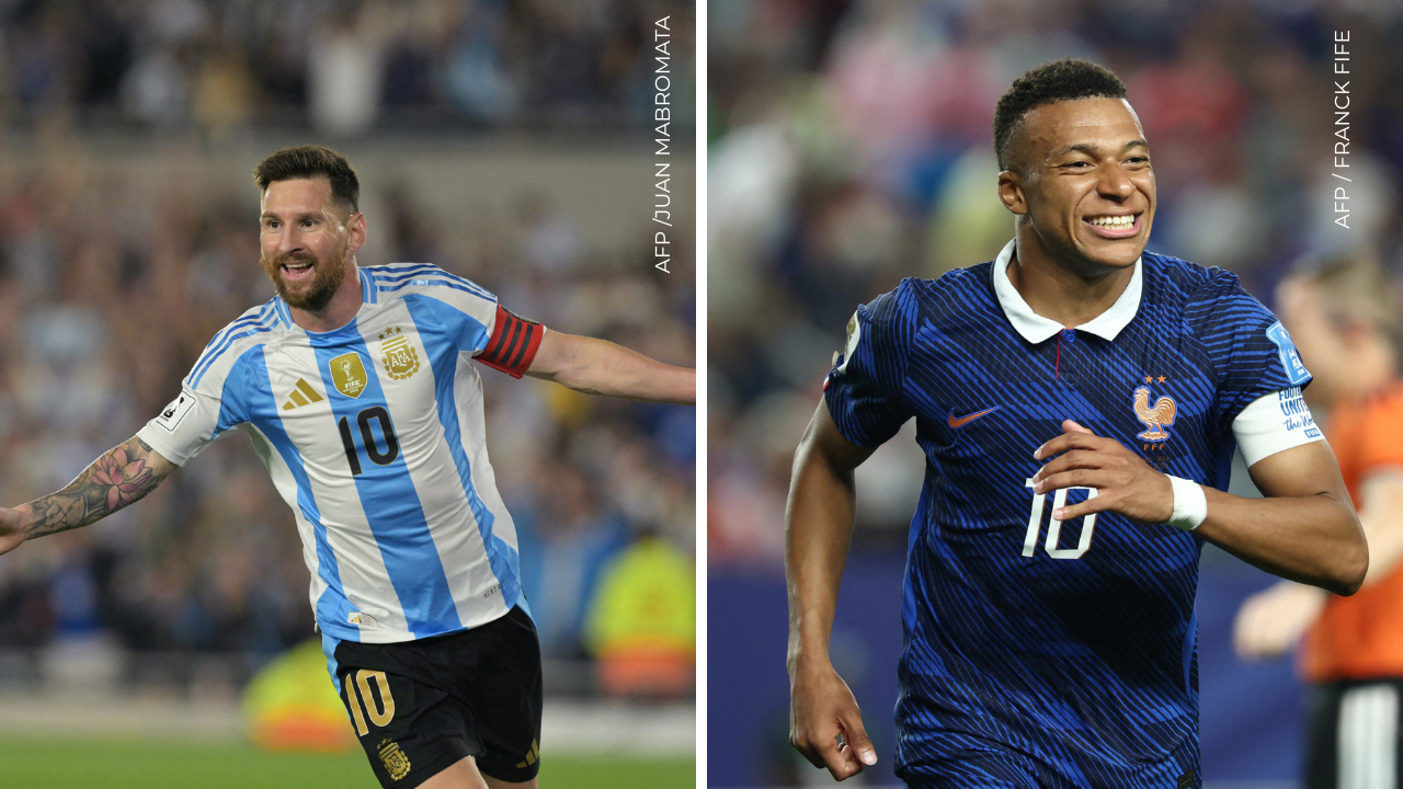 Lionel Messi y Kylian Mbappé en el Mundial 2026.