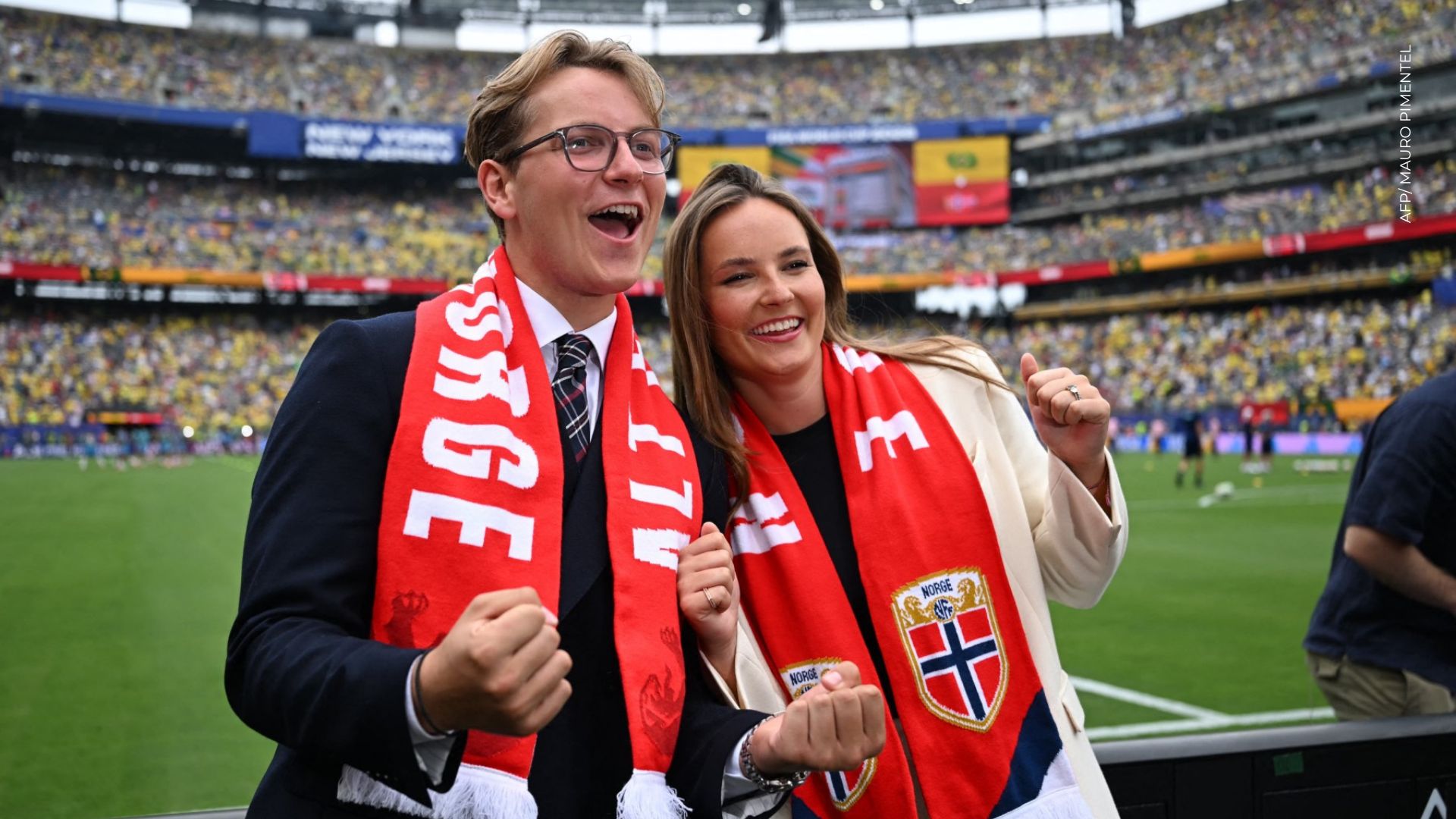 Príncipes herederos al trono de Noruega