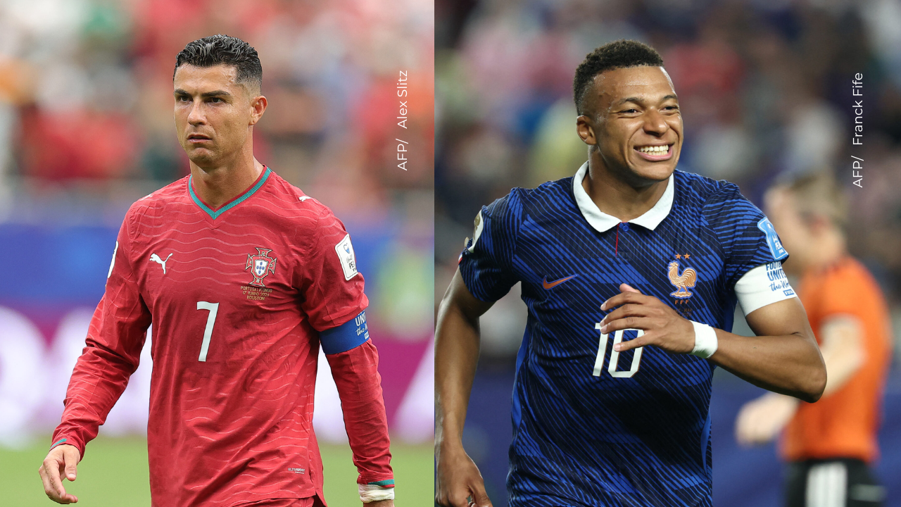 La foto de Mbappé con su máximo ídolo, Cristiano Ronaldo, vuelve a ser tendencia