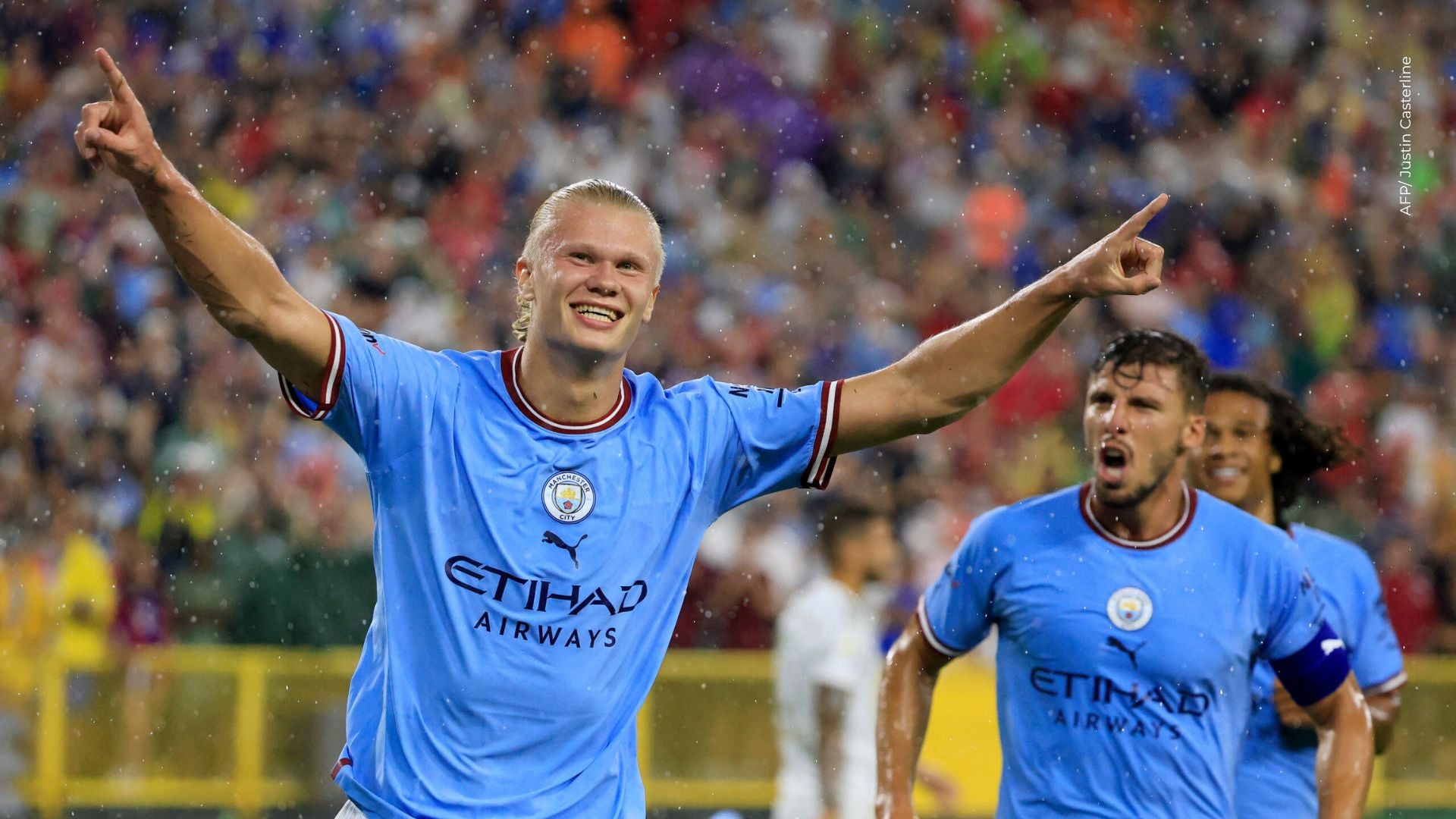 Erling Haaland en el Manchester City