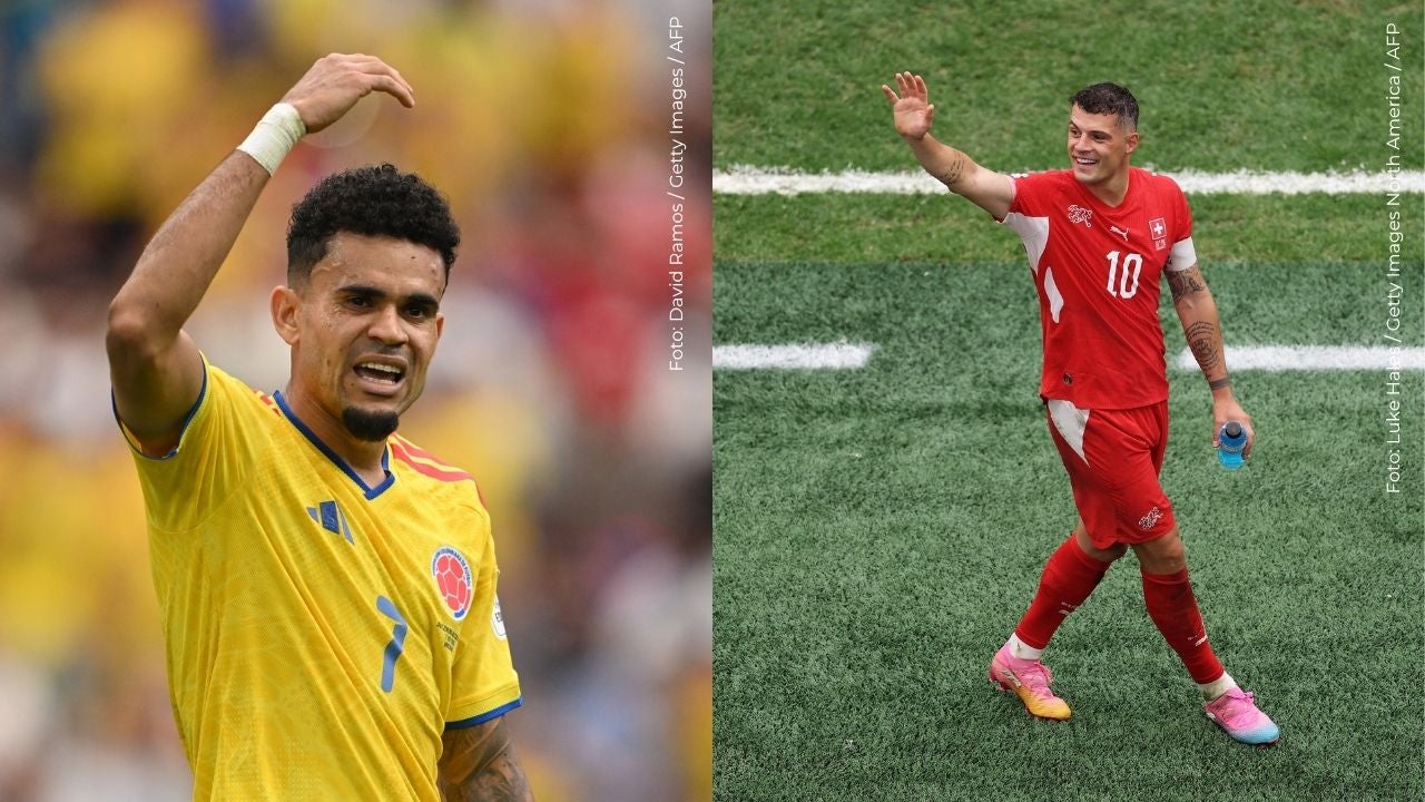 Así reaccionó Luis Díaz tras la eliminación de Colombia el capitán de Suiza le brindó un abrazo