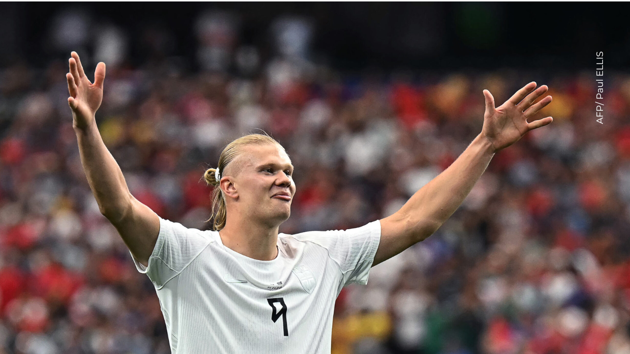 Así era Erling Haaland cuando dio sus primeros pasos en el fútbol