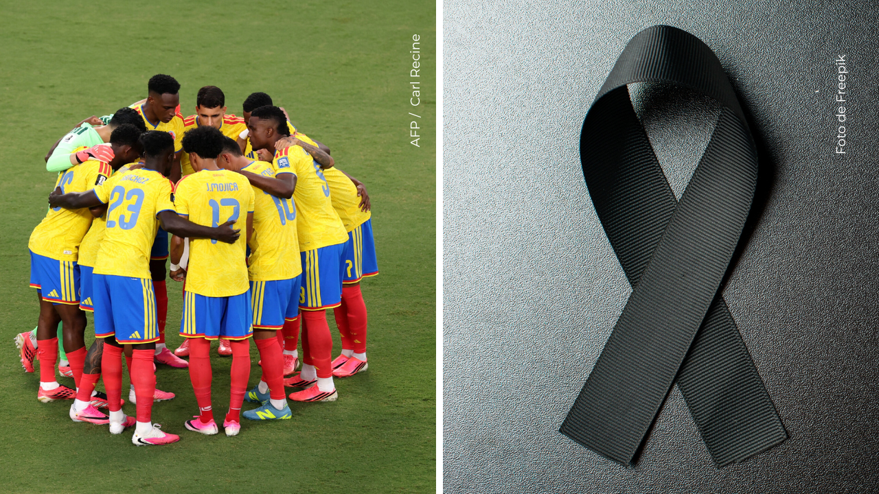 Selección Colombia en el Mundial 2026 - Cinta de luto.
