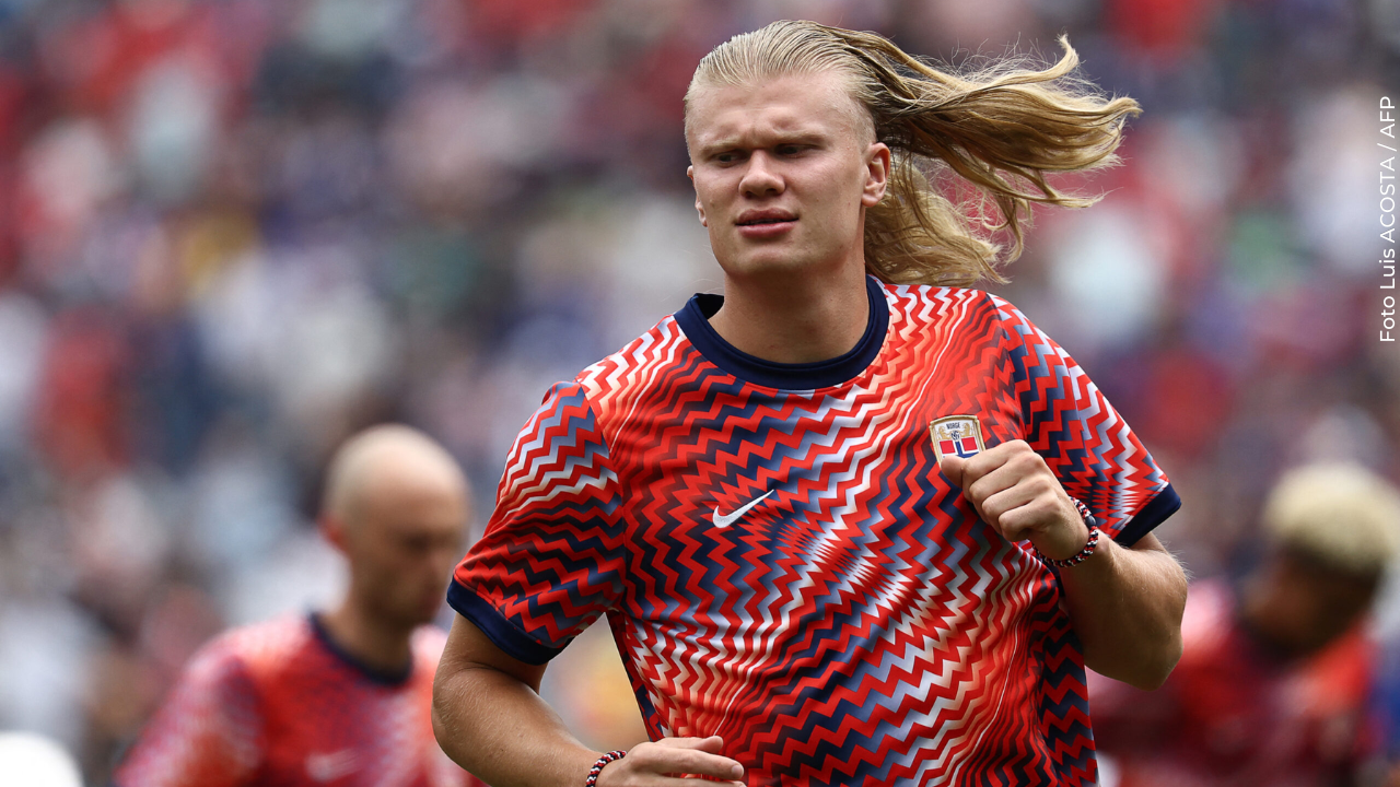 Revelan la verdad detrás del rumor que relaciona a la novia de Erling Haaland con Colombia