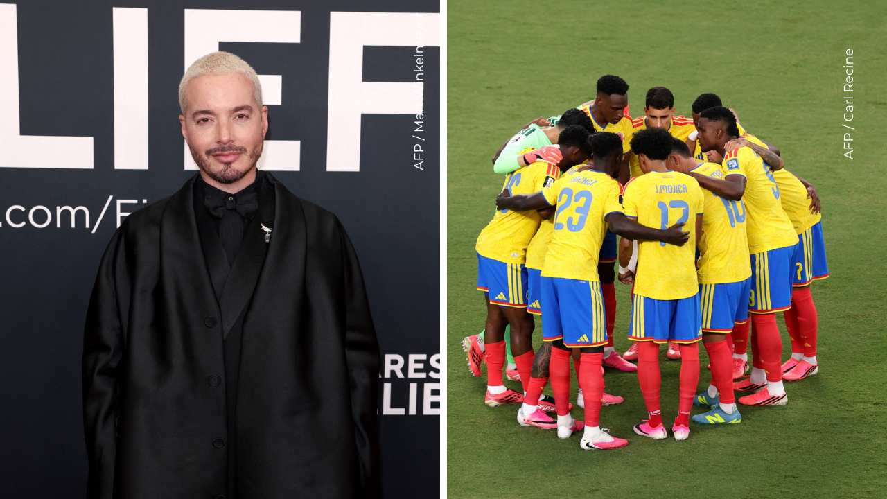 J Balvin durante la gala de los Latin Grammy 2025 - Selección Colombia durante el Mundial 2026.