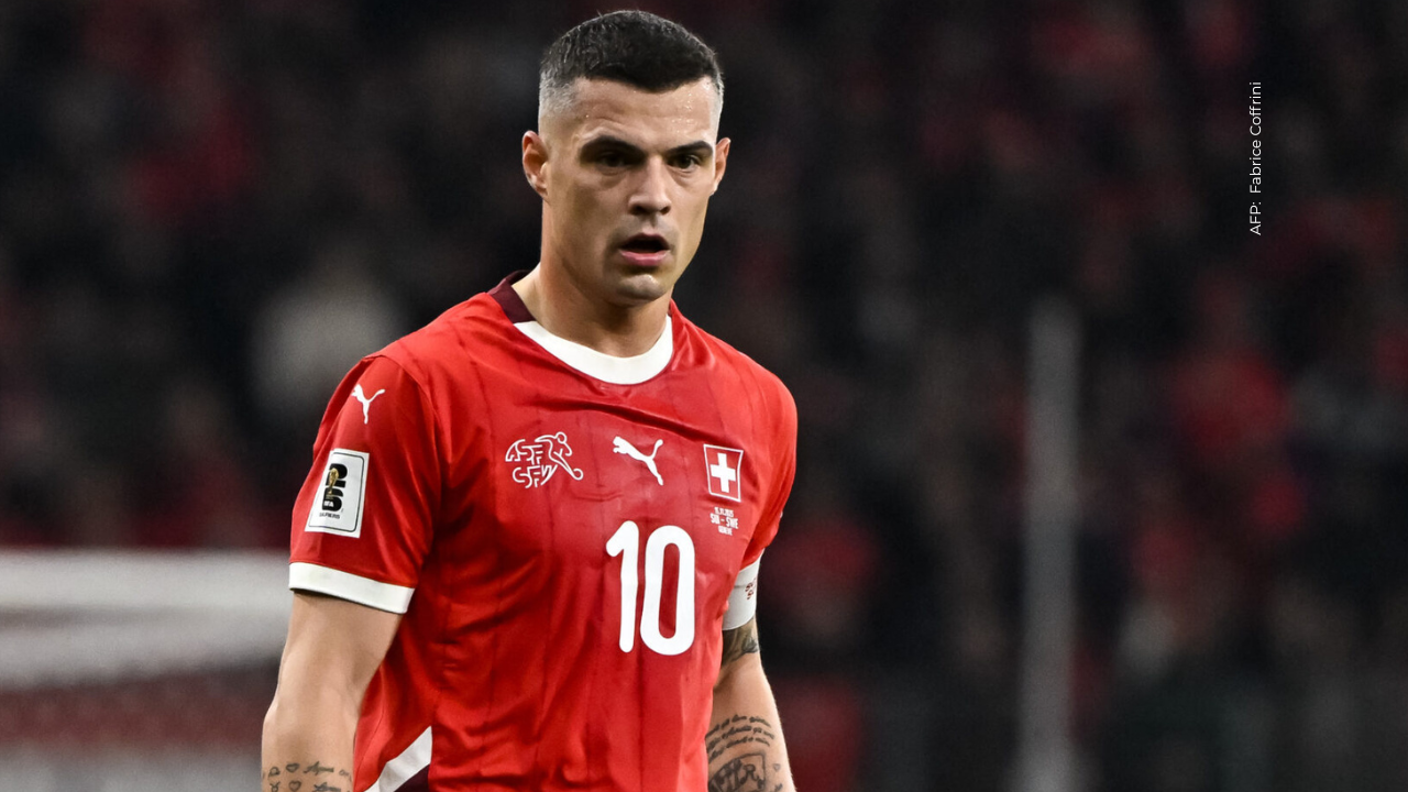 El capitán de Suiza se pronunció tras ganarle a Colombia: ella es su pareja que cautiva en el Mundial
