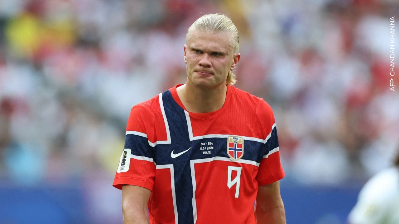 Erling Braut Haaland eliminado del Mundial