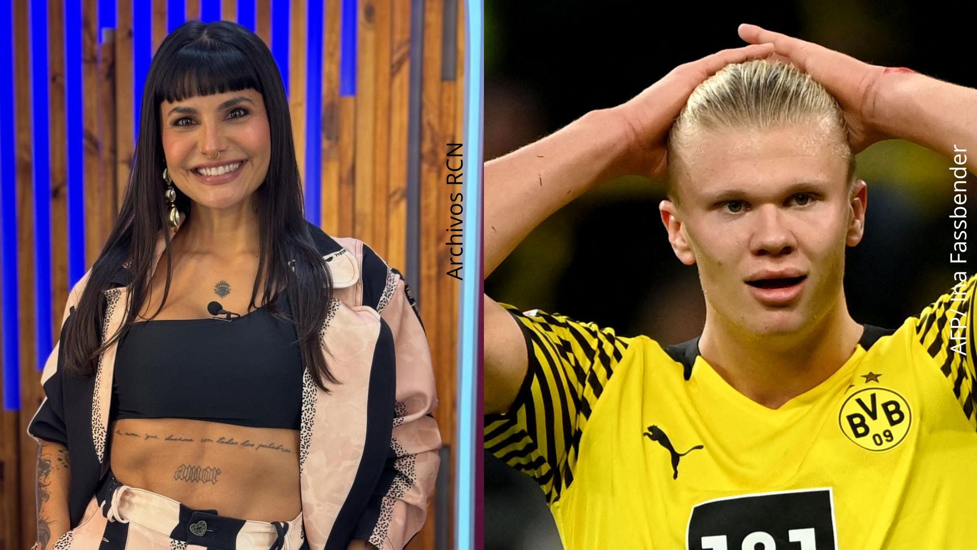 ¿El sobrino de Martina 'La Peligrosa' realmente se parece a Haaland?