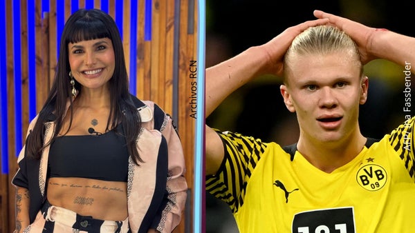 Martina 'La Peligrosa' sorprendió con el parecido entre su sobrino y Haaland: "Un vikingo criollo"